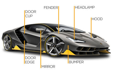 Xpel Paint Protection Film -lamborgin (clear bra)